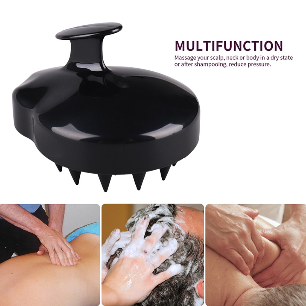 Handheld Silicone Hair Comb