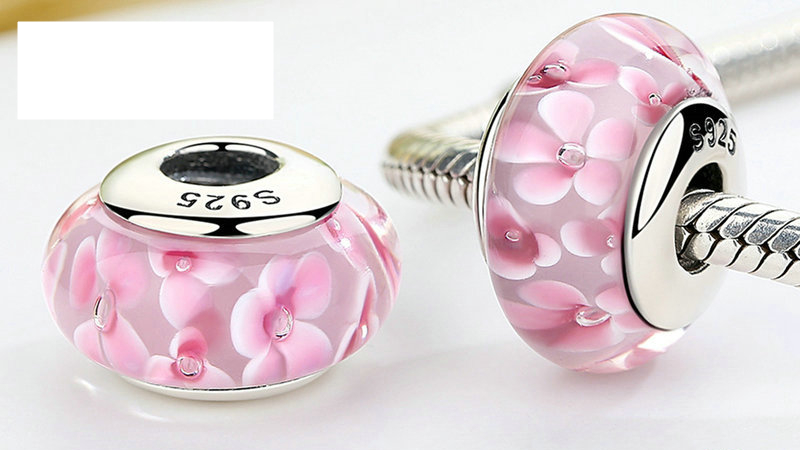 Lovely Colorful Sterling Silver Bracelet Charms Lovely Colorful Sterling Silver Bracelet Charms