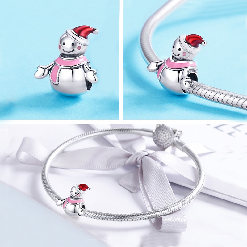 925 Sterling Silver Christmas Themed Charms 925 Sterling Silver Christmas Themed Charms