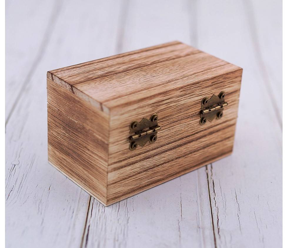 Personalized Wooden Ring Box