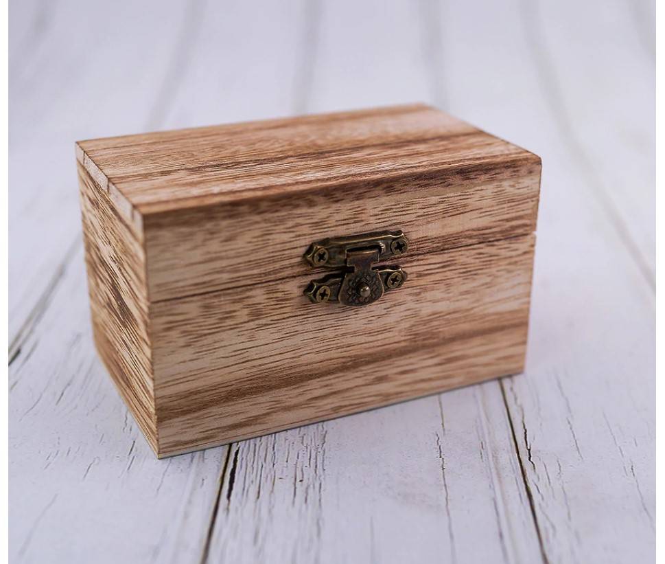 Personalized Wooden Ring Box Personalized Wooden Ring Box