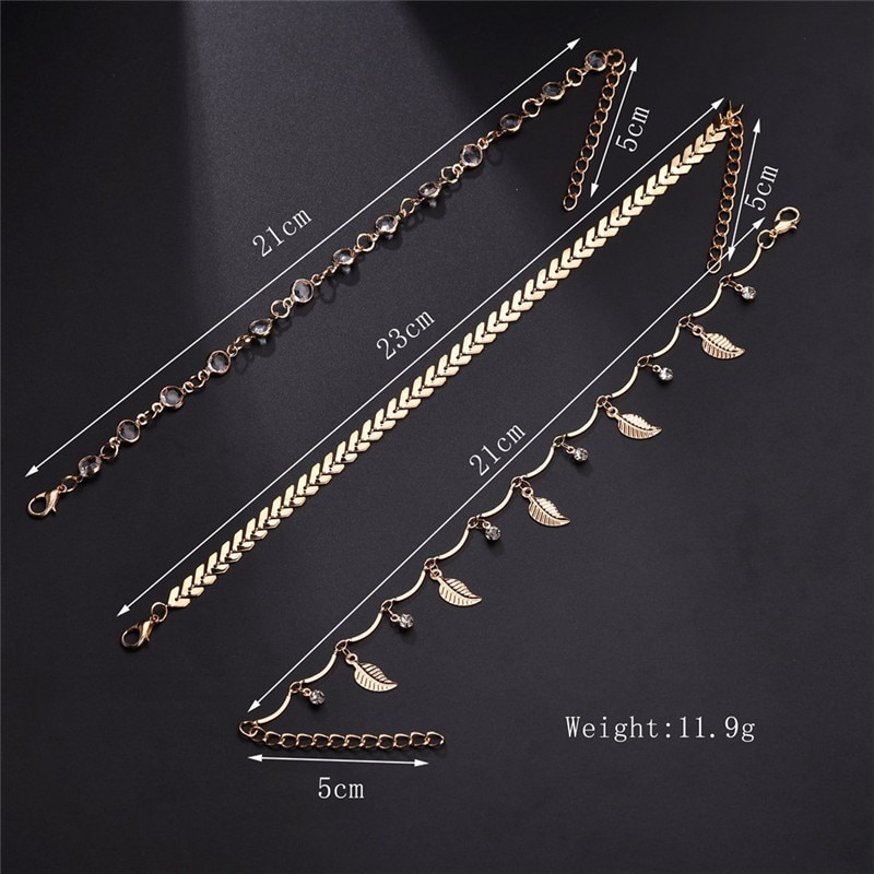 Women's Fashion Anklets Set Women's Fashion Anklets Set