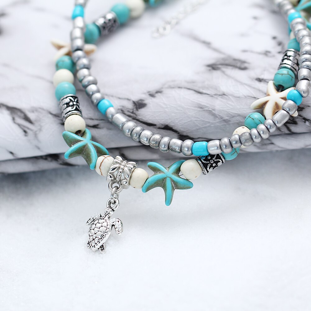 Women's Vintage Beaded Anklet Women's Vintage Beaded Anklet