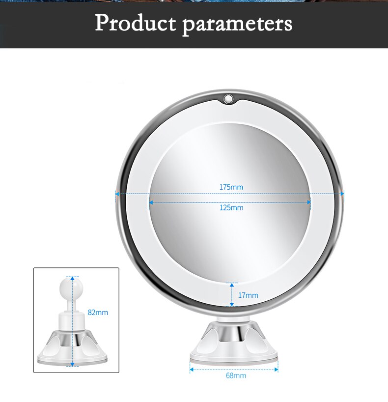 7-10X Makeup Mirror 7-10X Makeup Mirror