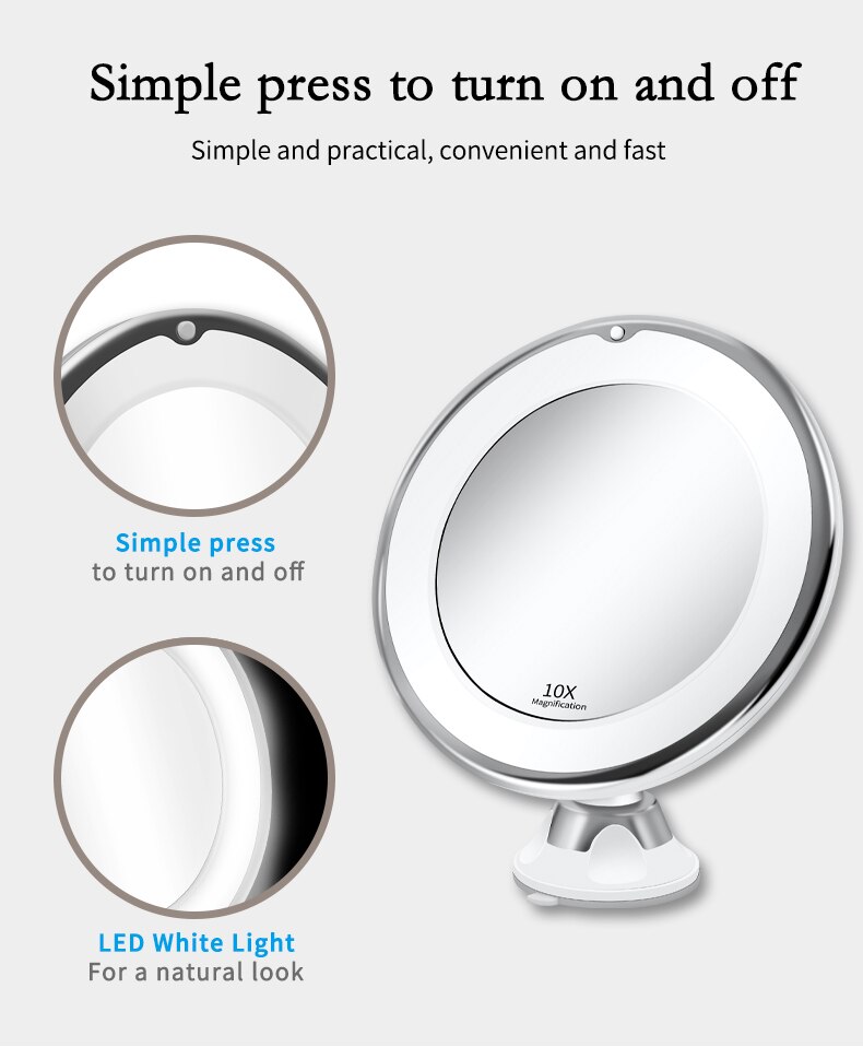 7-10X Makeup Mirror 7-10X Makeup Mirror