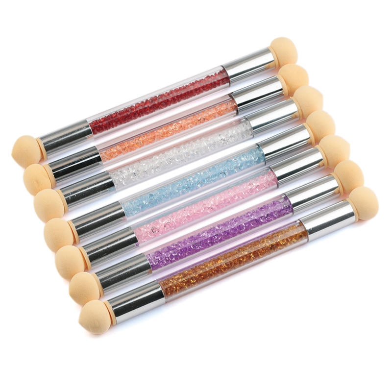 Double-headed Gradient Color Nail Art Brush