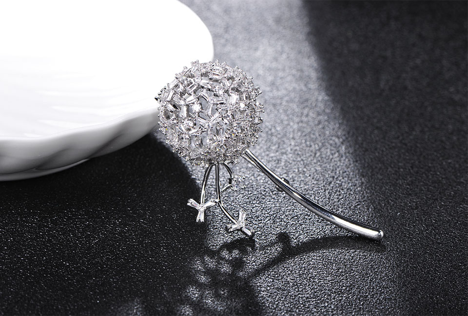Women's Dandelion Shaped Brooch