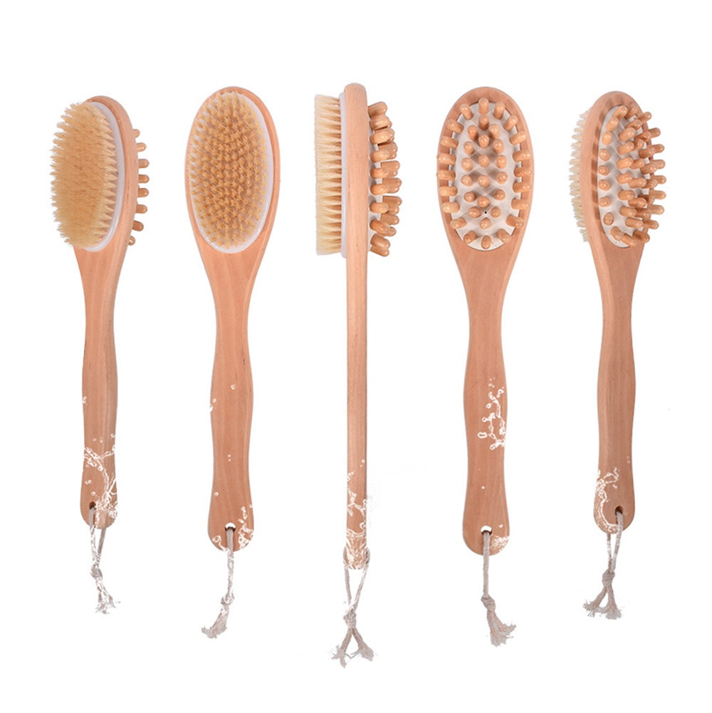 Exfoliating Body Brush with Long Handle